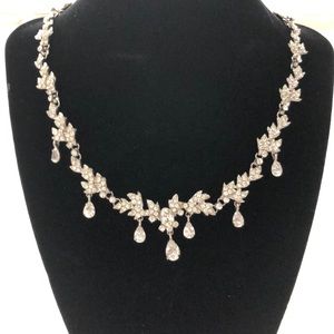 Satellite Paris Rhinestone Necklace